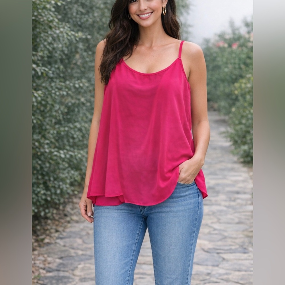 Fashion to Figure Vibrant Pink Camisole